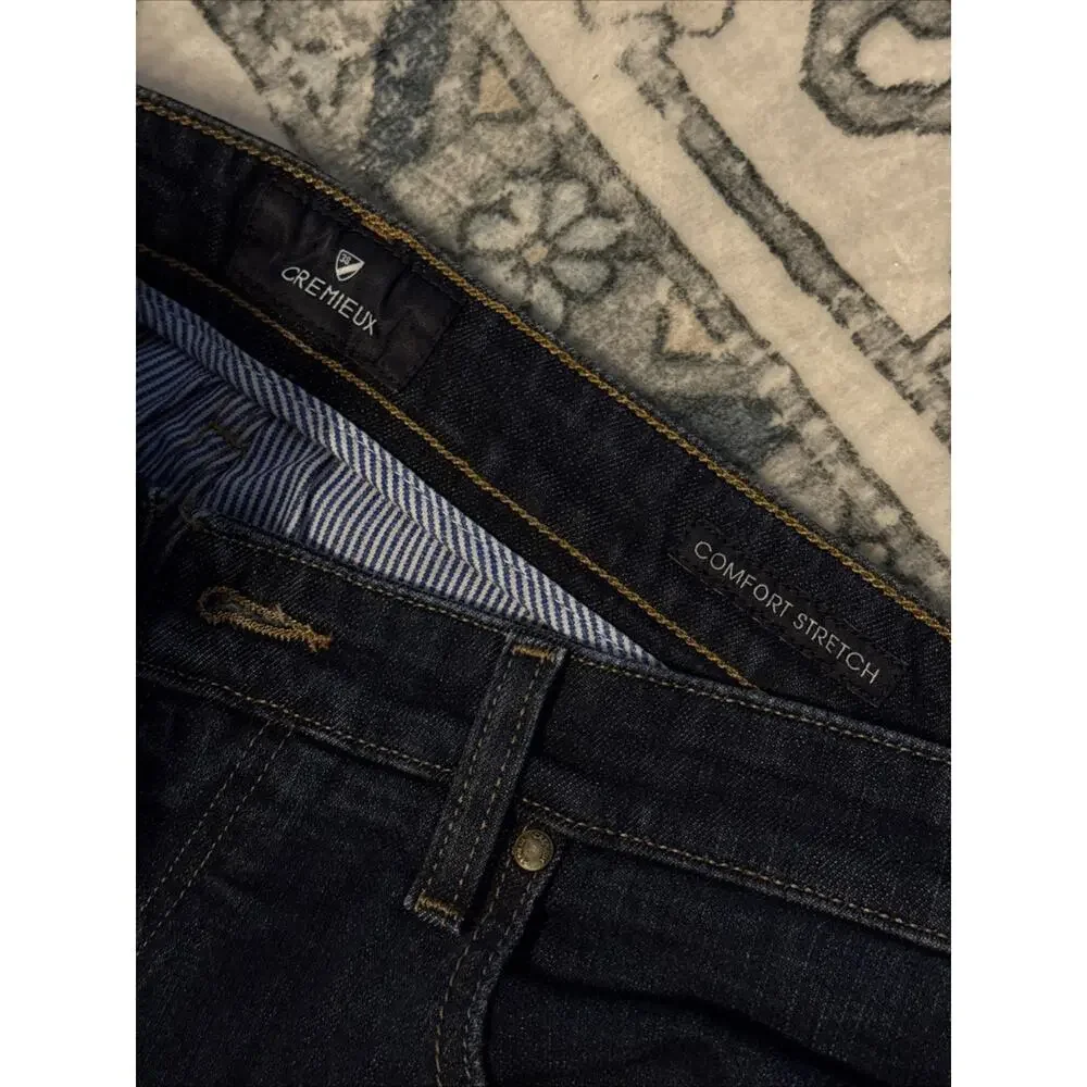 CREMIEUX COMFORT STRETCH DENIM JEANS SIZE 35/32